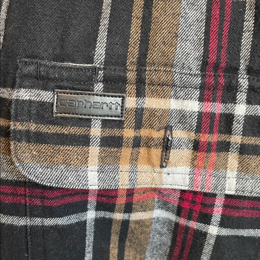 Carhartt thermal lined plaid jacket - Picture 3 of 6